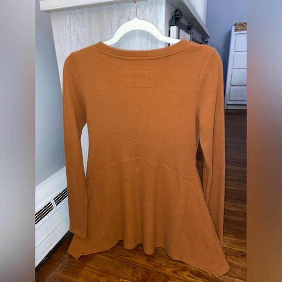 EUC - Maeve by Anthropologie Eliza Henley Babydoll Top - Picture 4 of 4